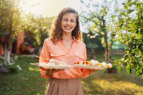 Ajándék kerti parti