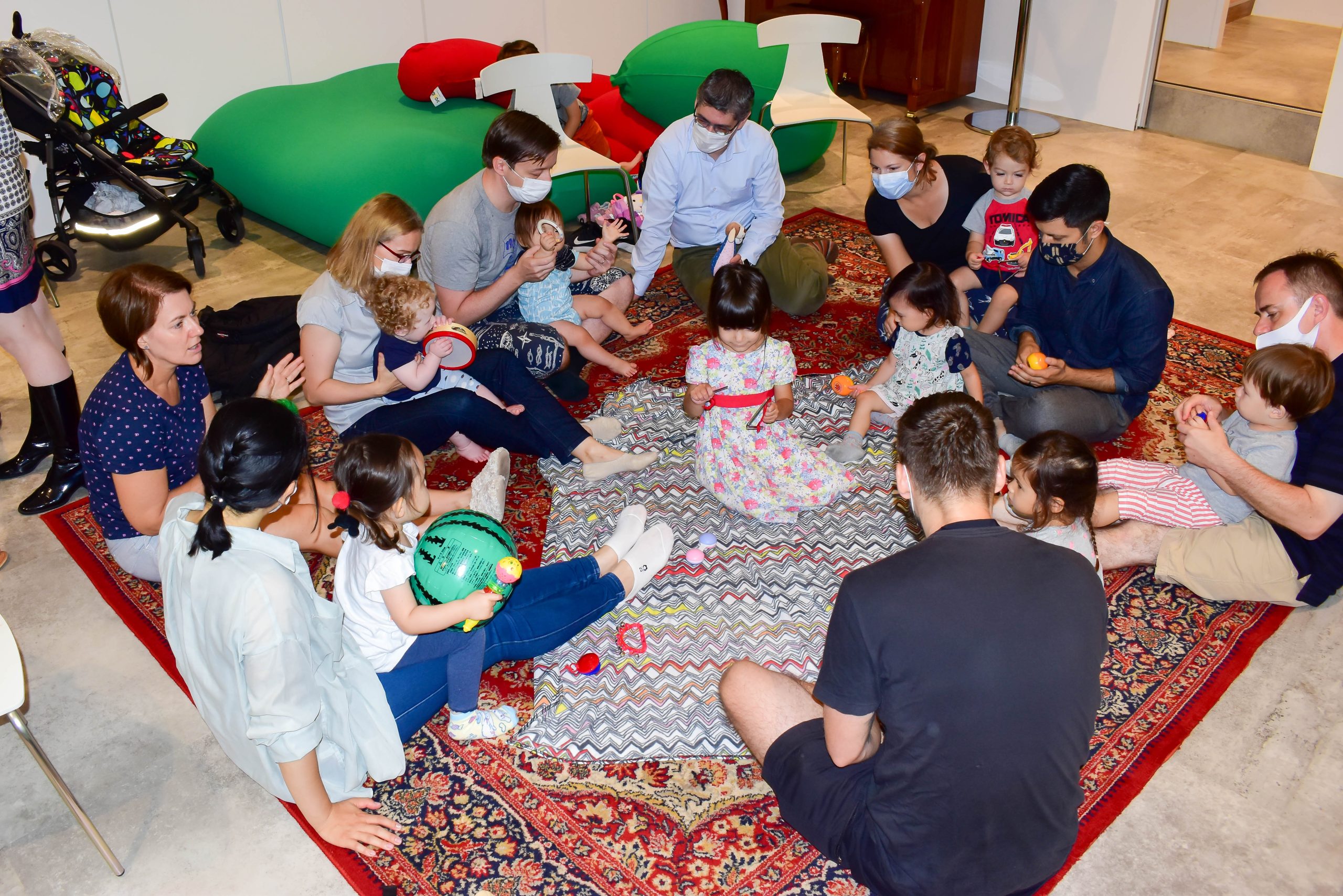 Gyerekek a Tokiói Magyar Iskolában