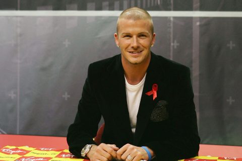 David Beckham kopaszon