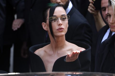 Katy Perry a Balenciaga show-n