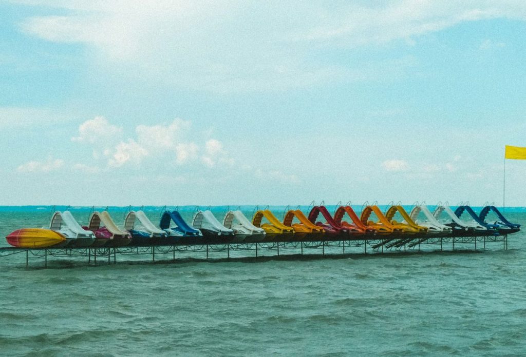 Balatoni vízibicklik 