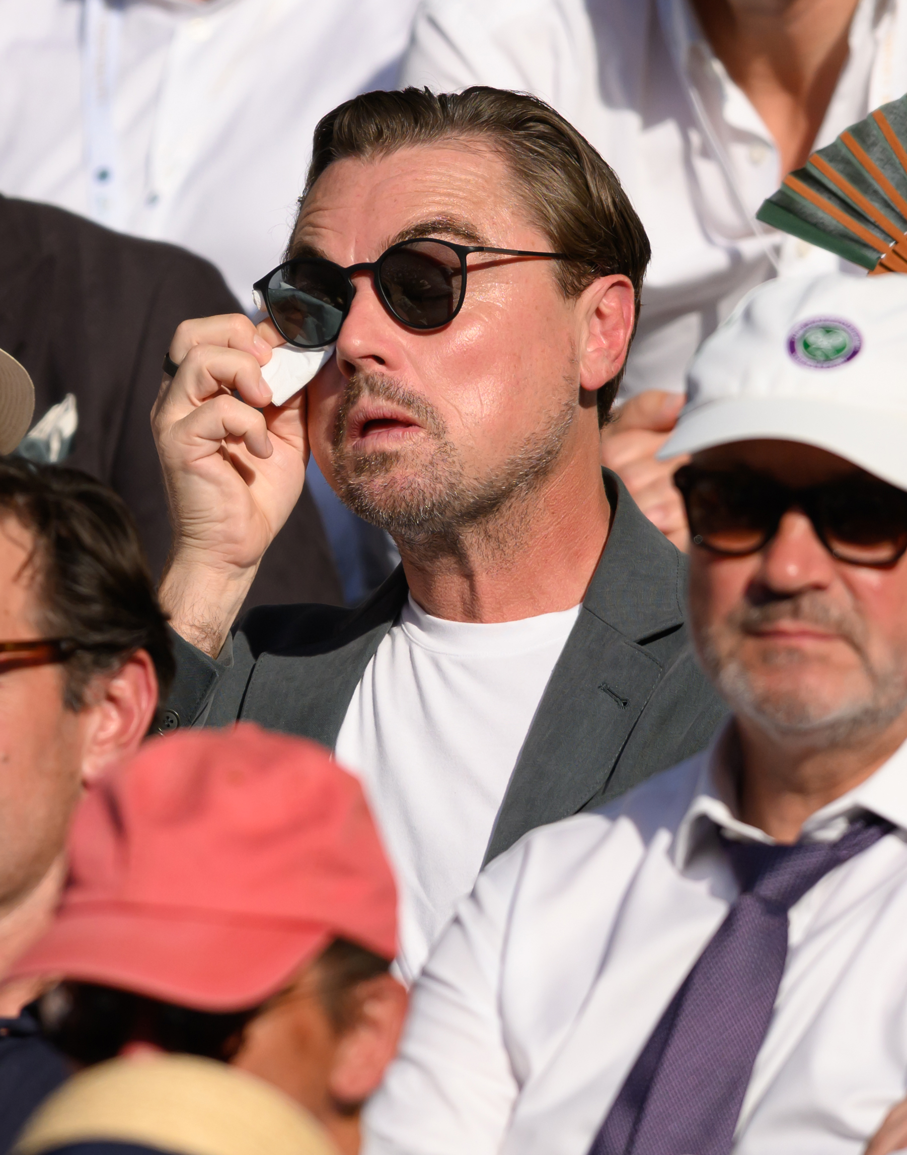 Wimbledonban Leonardo DiCaprio is feltűnt