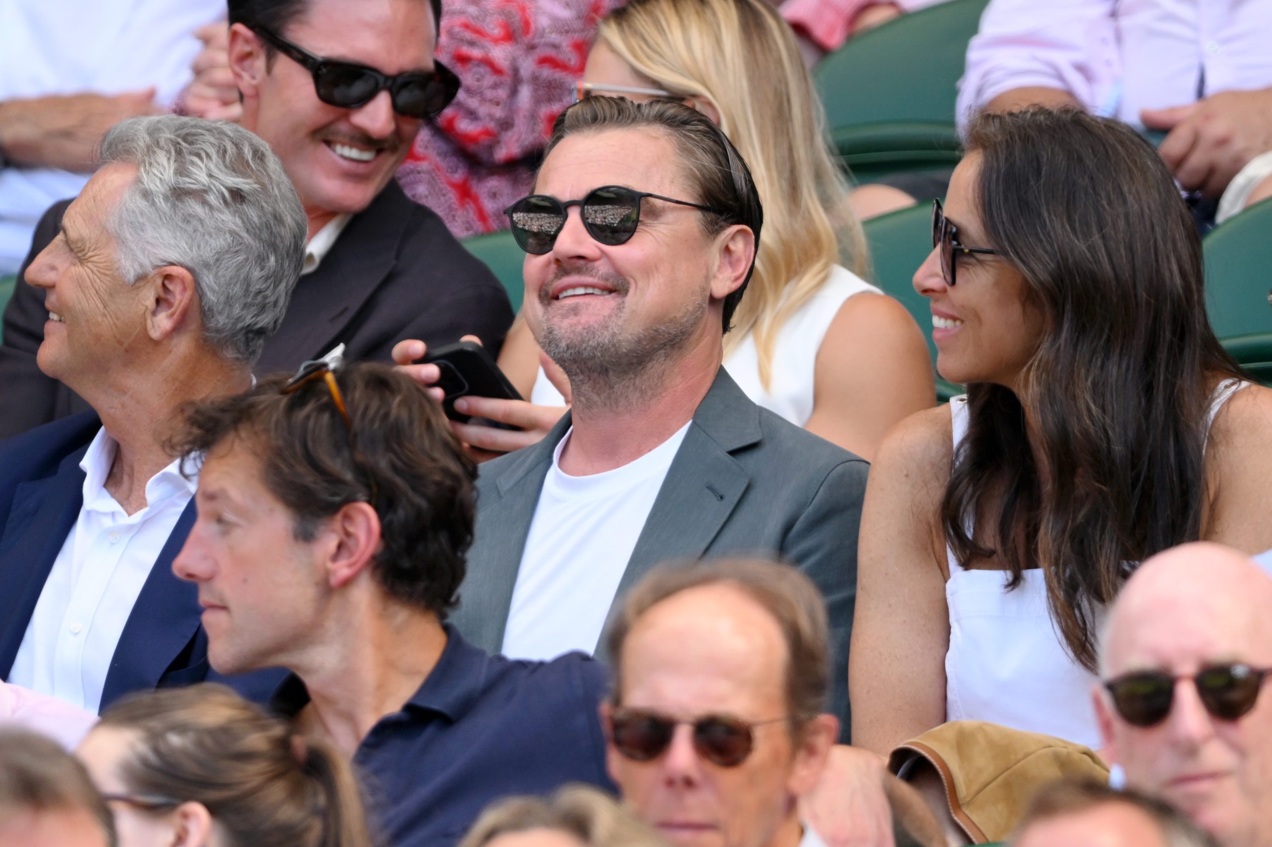 Wimbledonban Leonardo DiCaprio is feltűnt