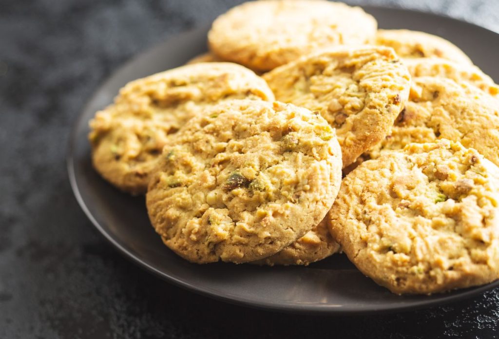 Pisztáciás keksz, tökéletes saját készítésű ehető ajándék