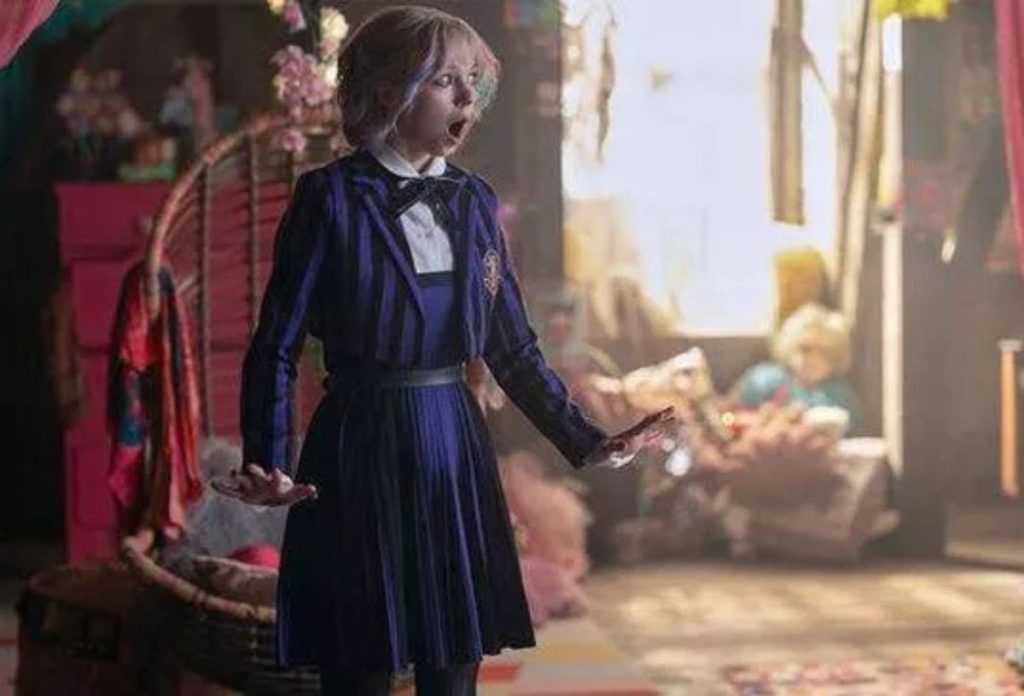 Emma Myers a Wednesday második évadában Enid Sinclair szerepében