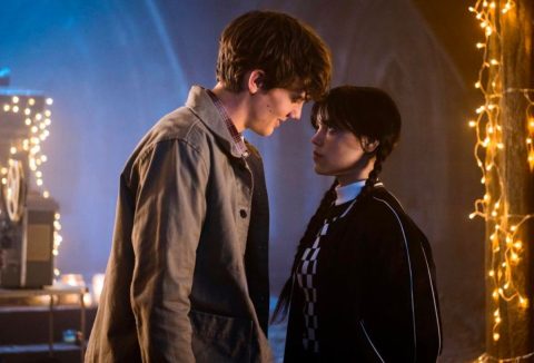 Wednesday első évad csókjelenet