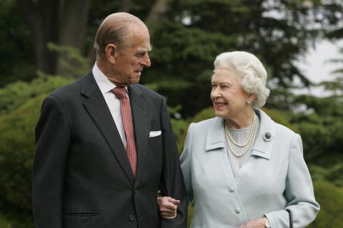 Erzsébet királynő és Fülöp herceg