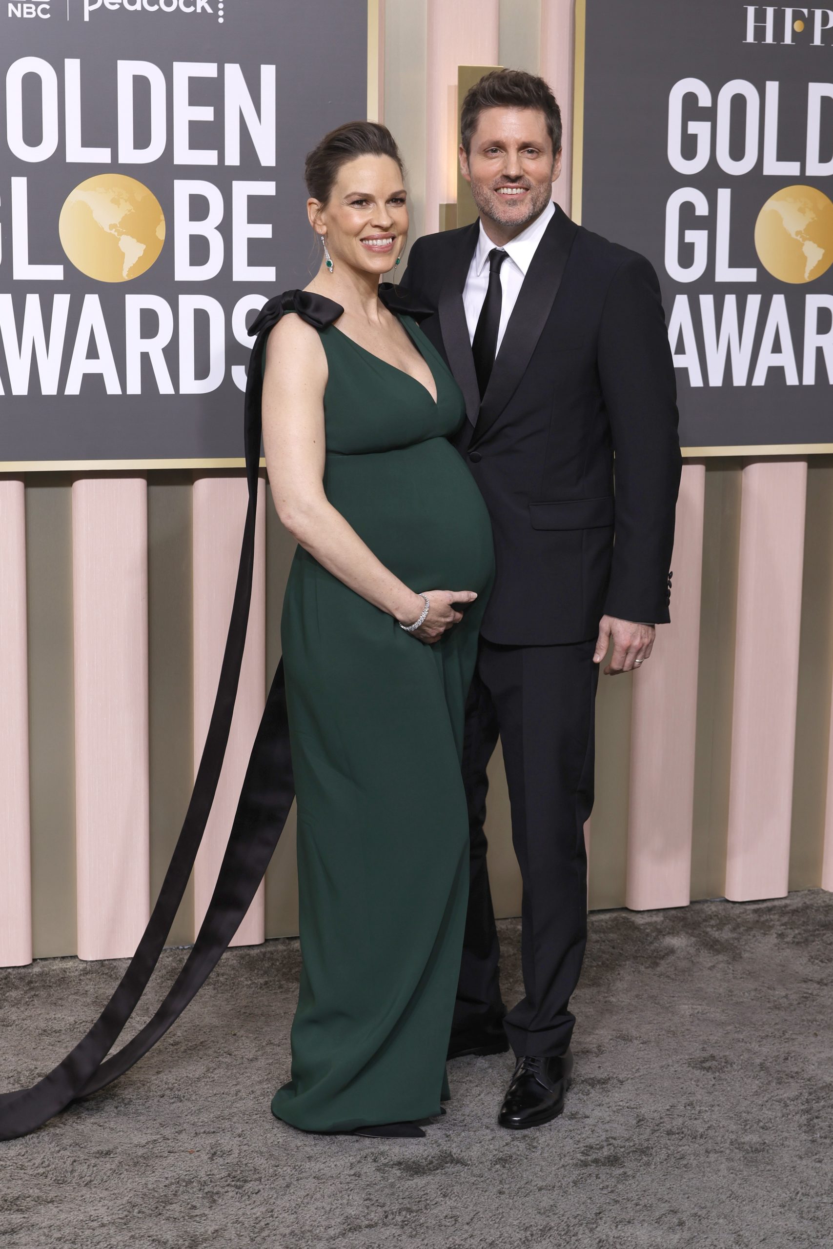 Hilary Swank és férje 2023-ban