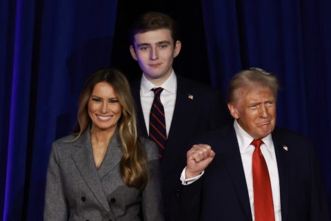 Donald Trump, Melania Trump, Barron Trump
