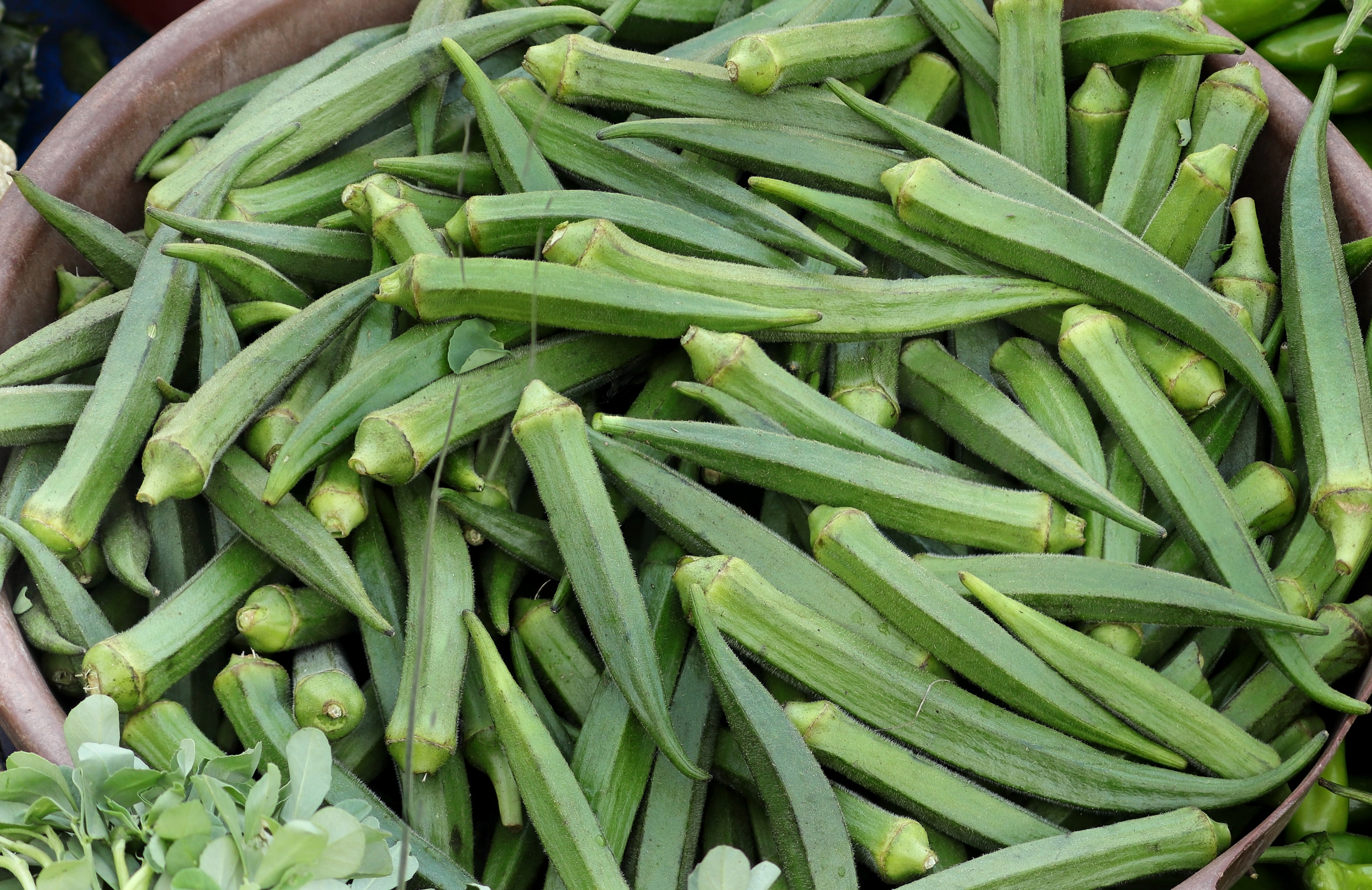 Okra zöldség