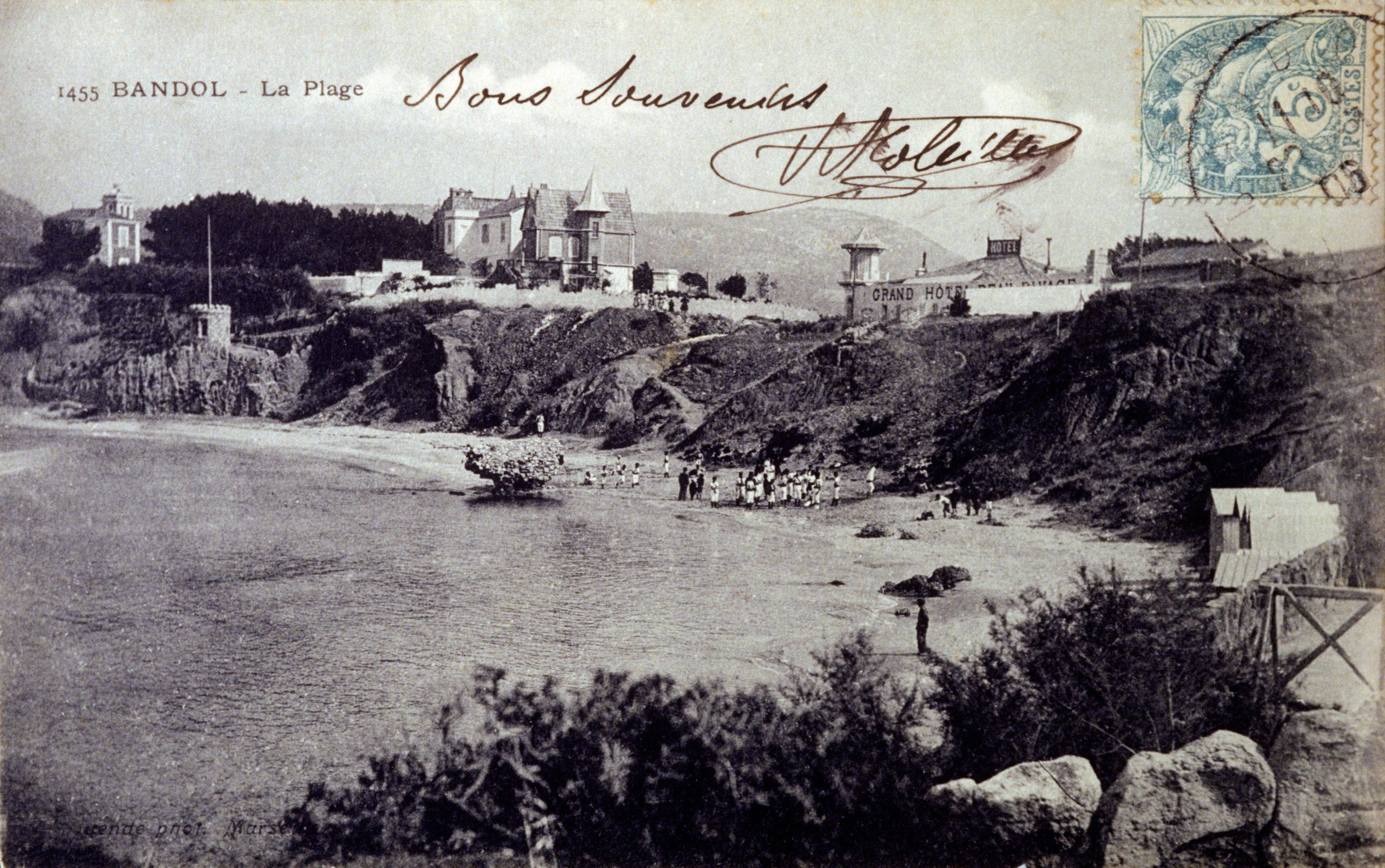 A Rènecros öböl 1900 környékén