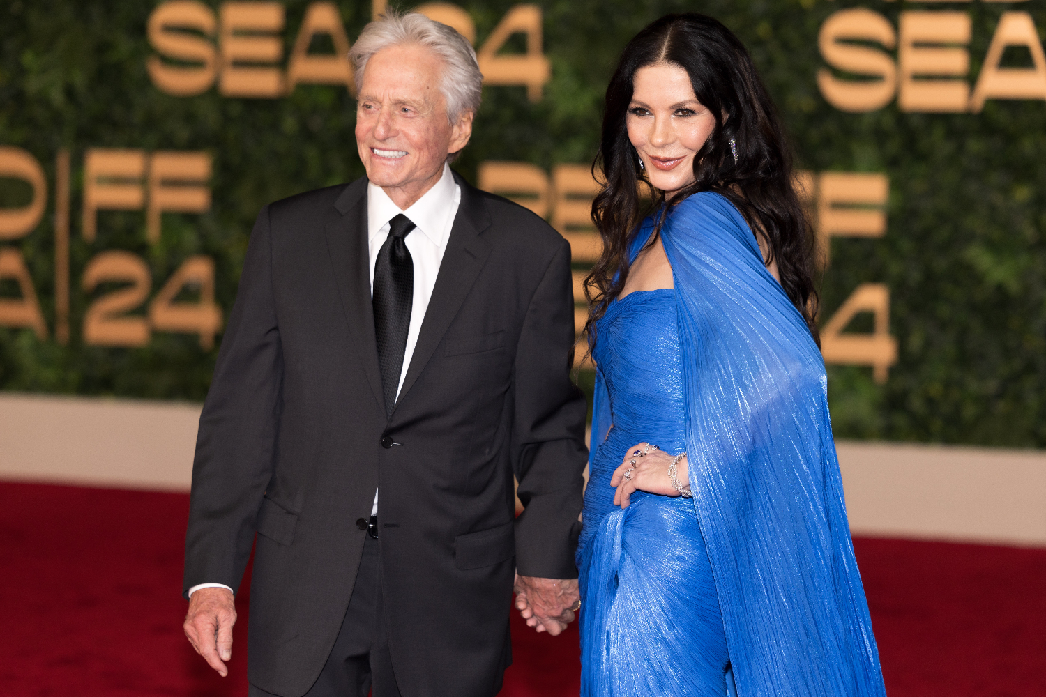 Catherine Zeta-Jones és Michael Douglas