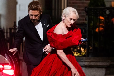 Meryl Streep Az ördög Pradát visel 2. forgatásán