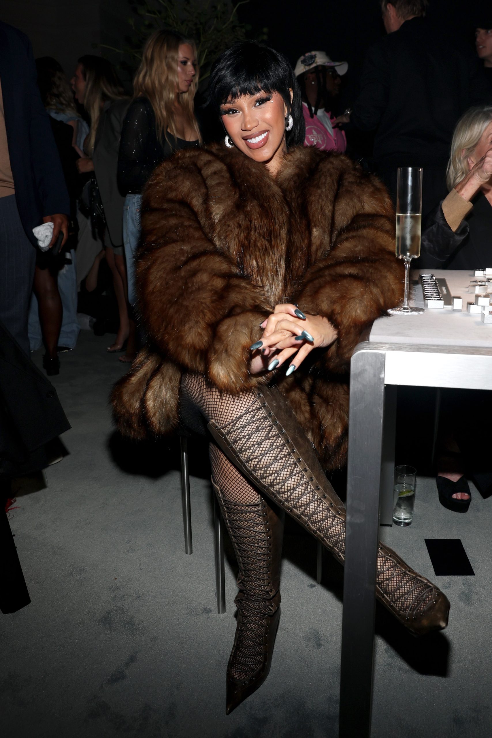 Cardi B és 7 éves kislánya a New York-i divathéten