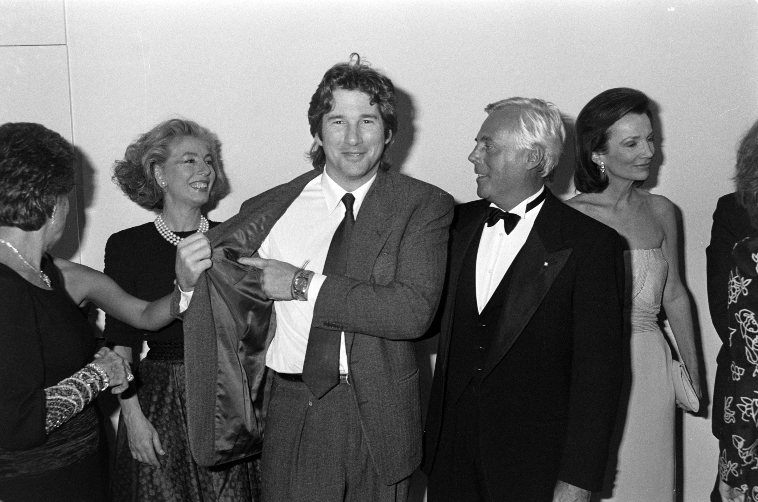 Richard Gere és Giorgio Armani