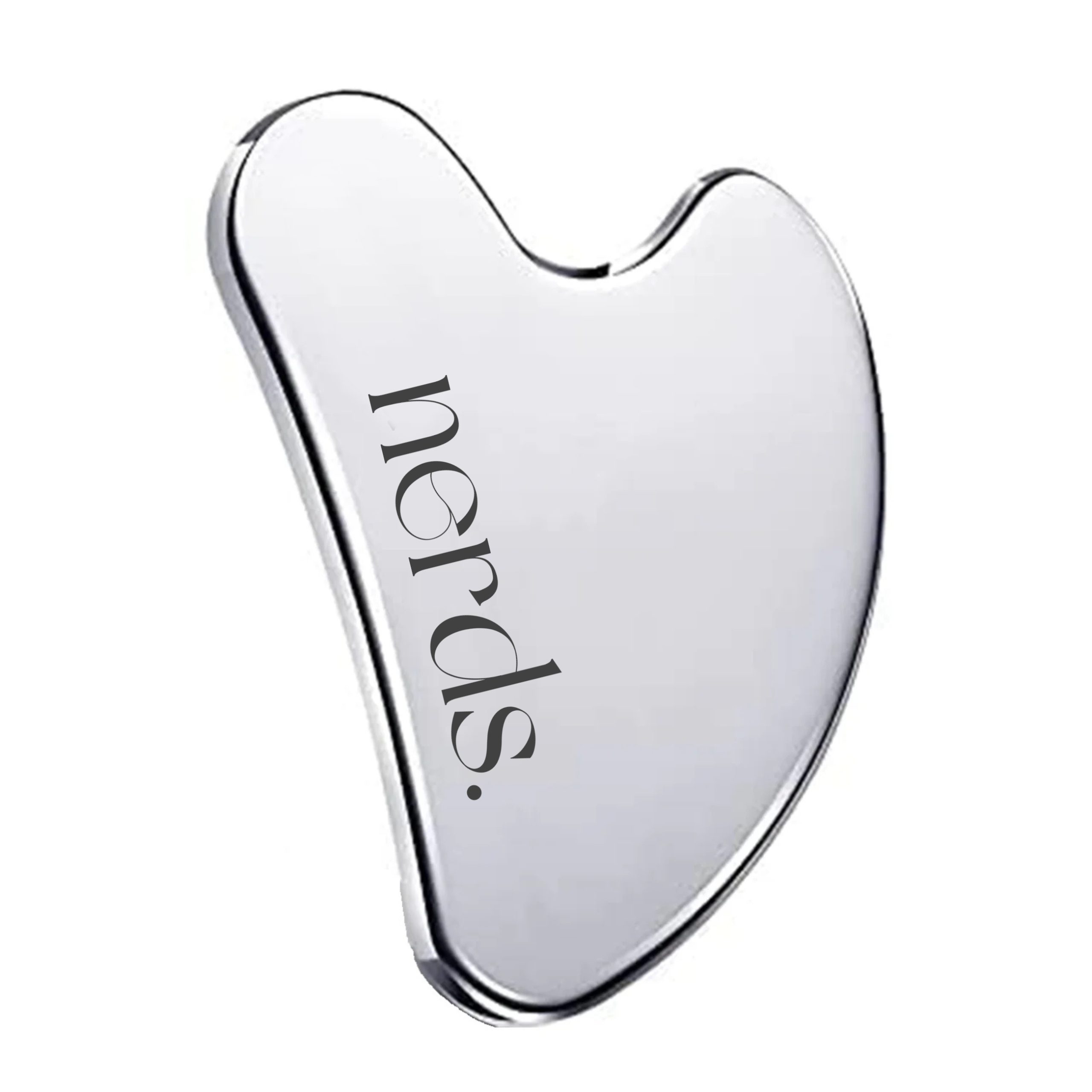 NERDS Rozsdamentes Acél Gua Sha