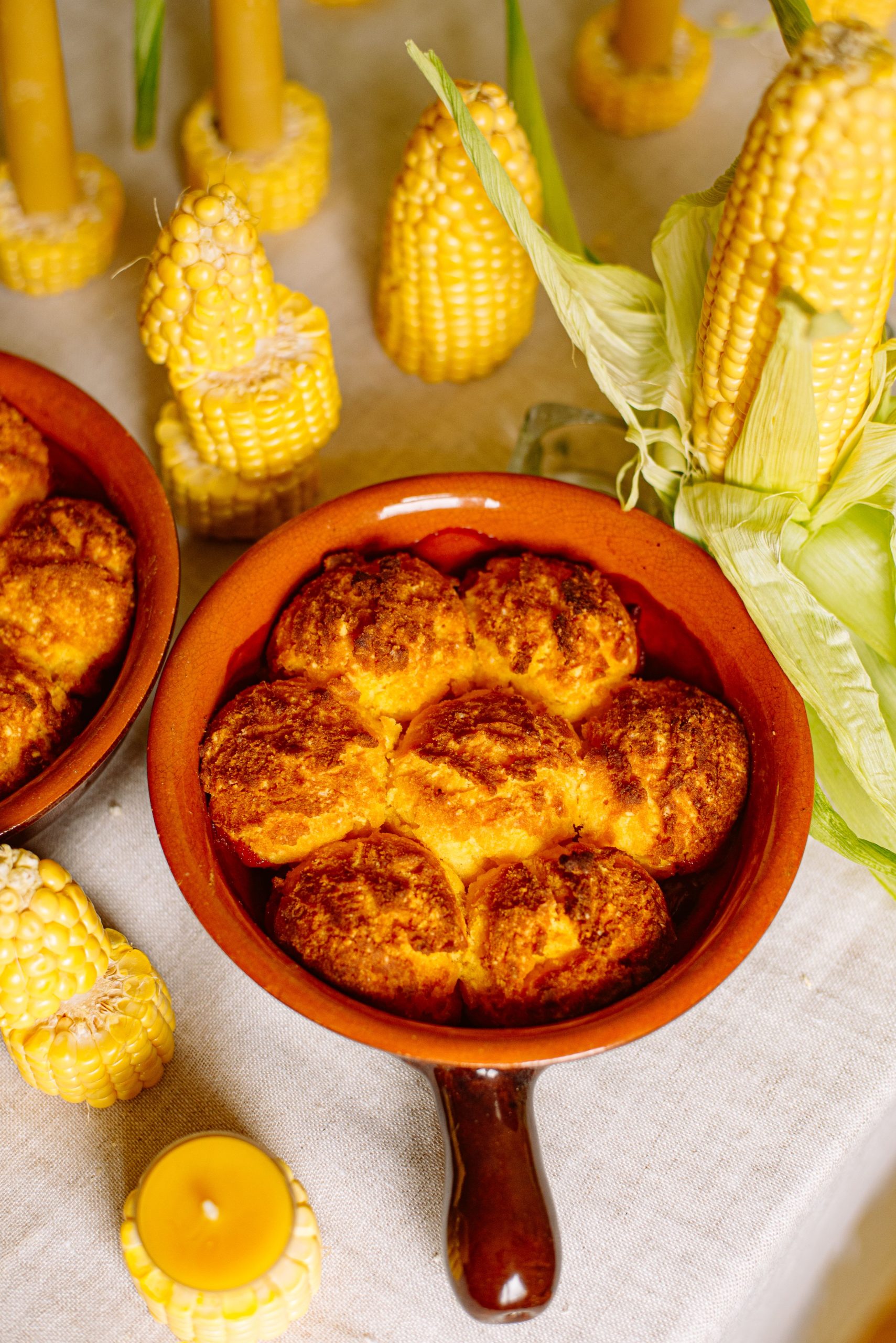 Kukoricalisztes szilvasütemény