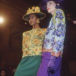 Yves Saint Laurent modellek 1988-ból a Van Gogh ihlette blézerekben