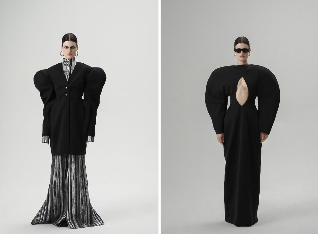 Márton Réka divattervező ruhái