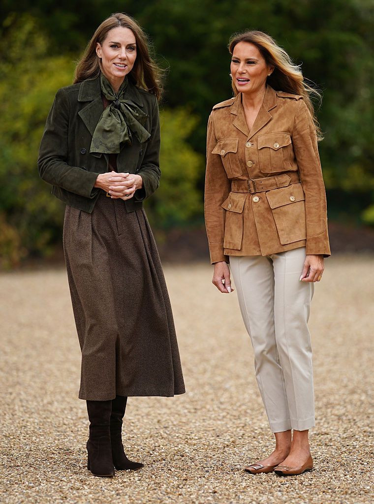 Katalin hercegné és Melania Trump