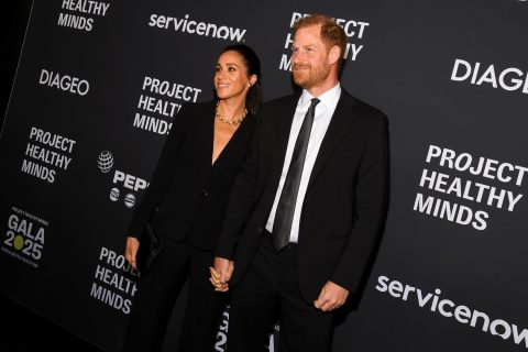 Harry herceg és Meghan Markle a díjátadón