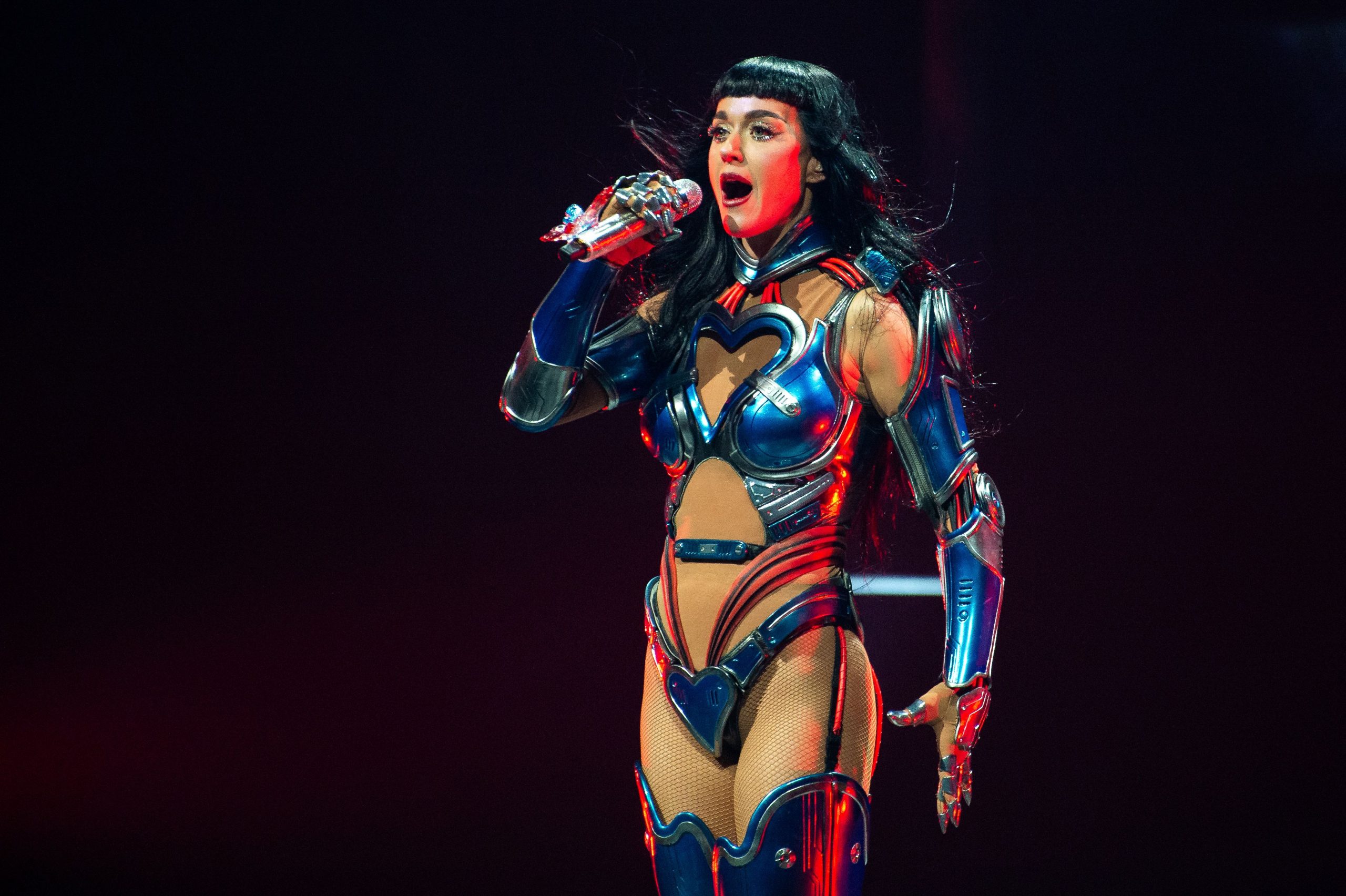 Katy Perry a londoni koncertjén
