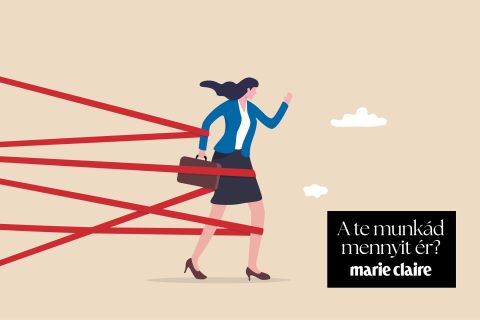 Illusztráció: nő a munka világában