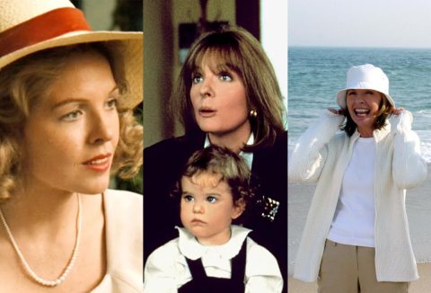 Diane Keaton a Keresztapa, az Örömapa és a Minden végzet nehéz című filmben