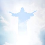 Fényben álló Jézus-alak