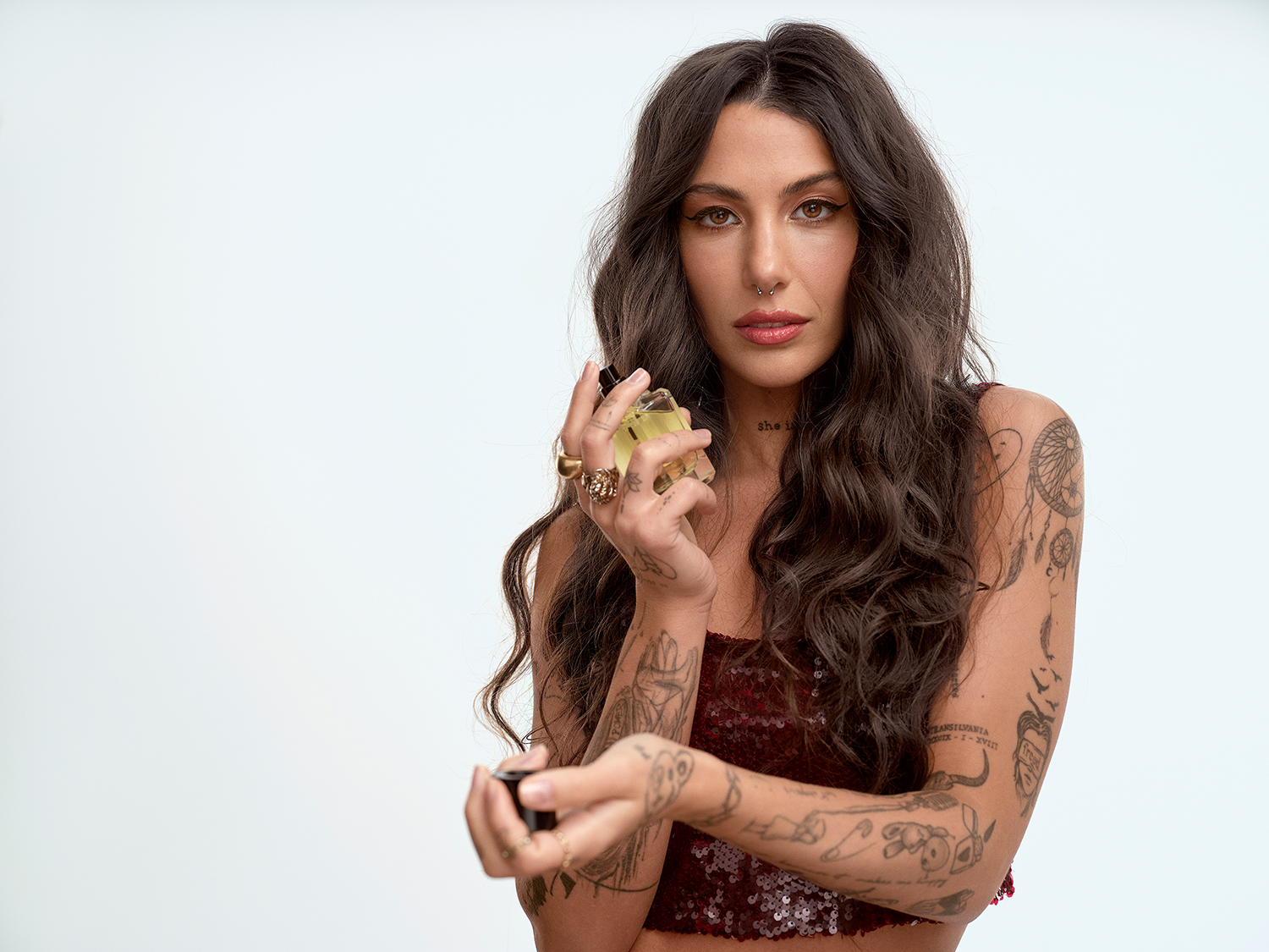 Tóth Andi a Notino kampányában