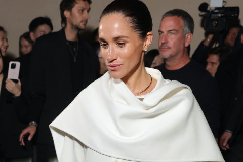 Meghan Markle a párizsi divathéten