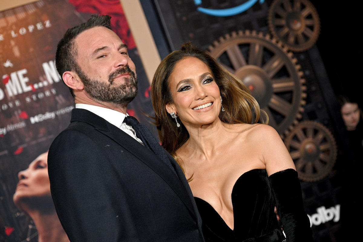 Ben Affleck és Jennifer Lopez a This Is Me...Now: A Love Story bemutatóján 2024 február 13-án Hollywoodban.