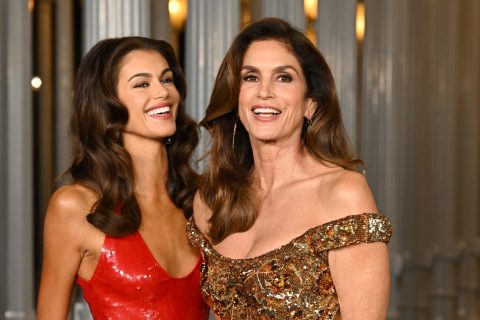 Kaia Gerber és Cindy Crawford a 2025-ös LACMA Art Art + Film Gálán
