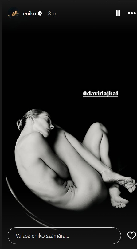 Mihalik Enikő friss aktfotója