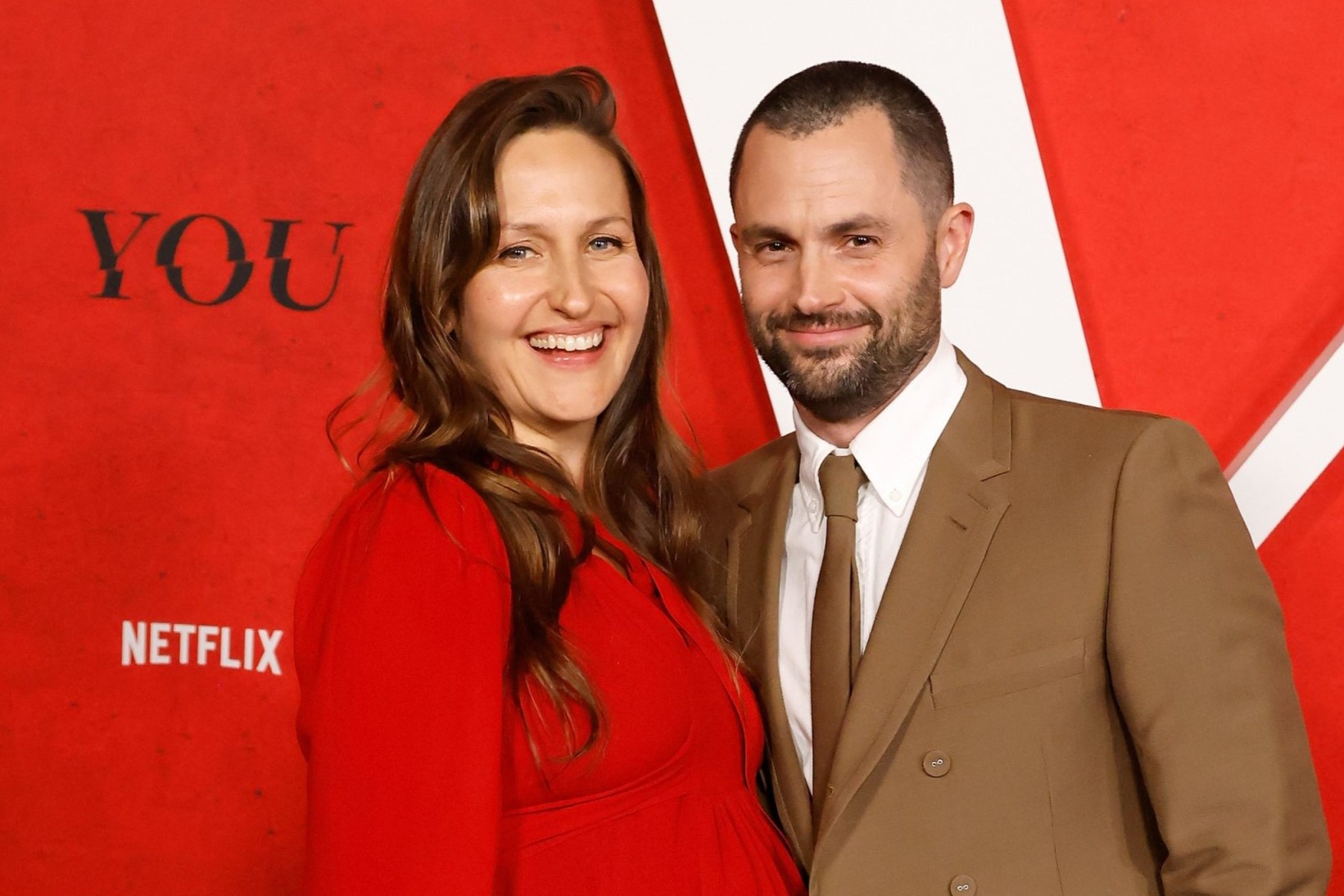 Penn Badgley és terhes felesége, Domino Kirke