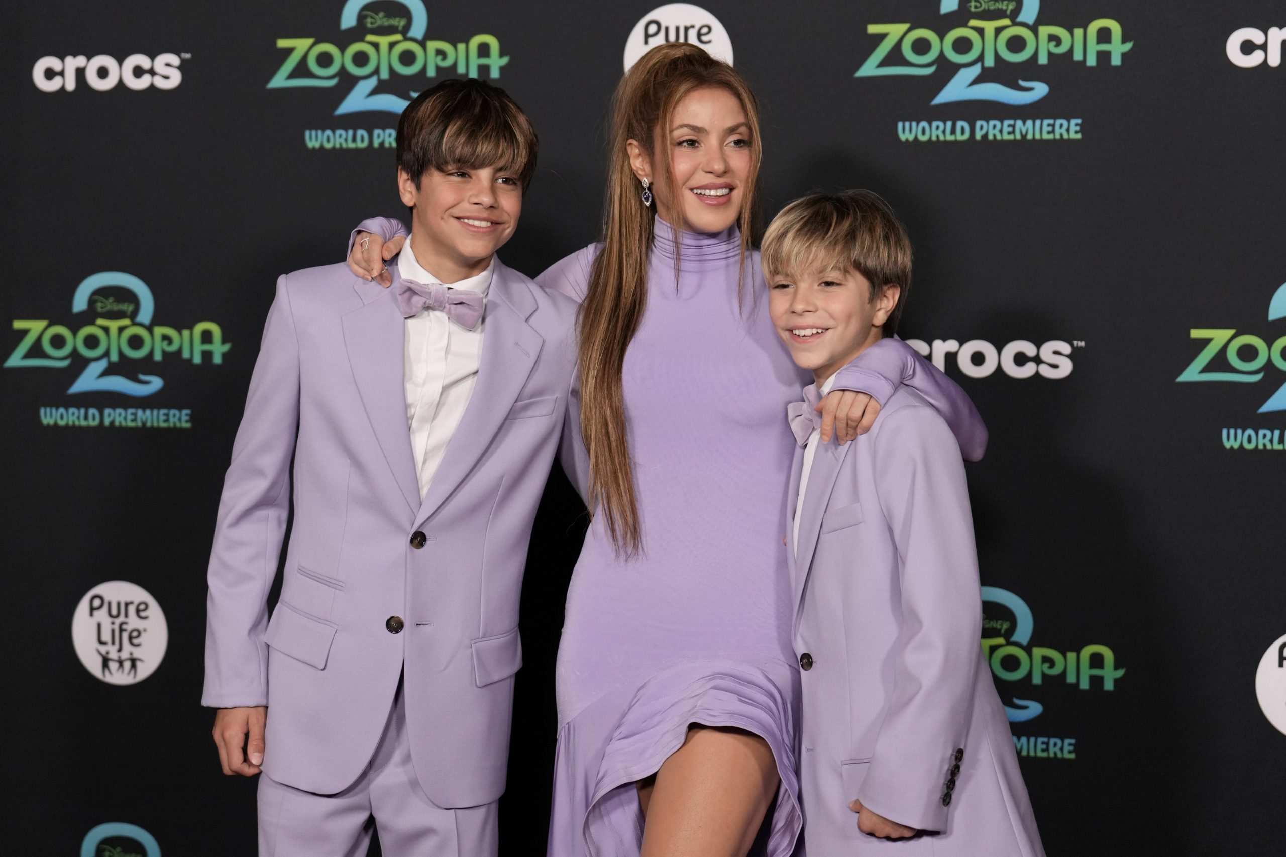 Shakira a fiaival a Zootropolis 2 premierjén 4