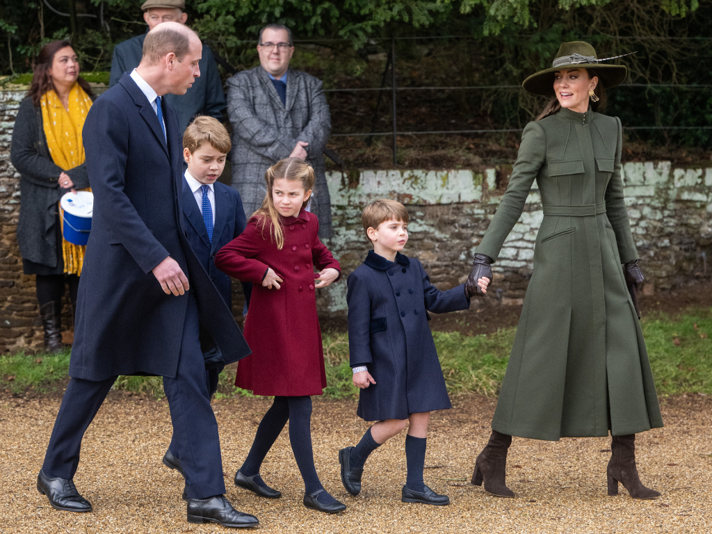Katalin hercegné és családja 2022 karácsonyán