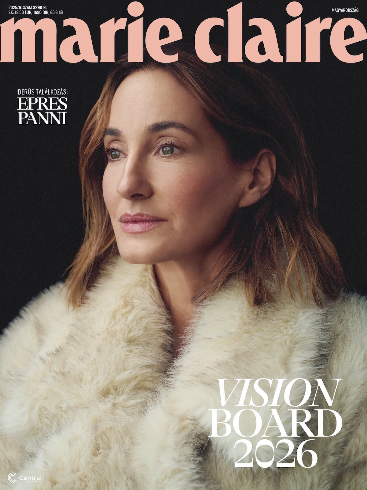 Epres Panni a Marie Claire címlapján