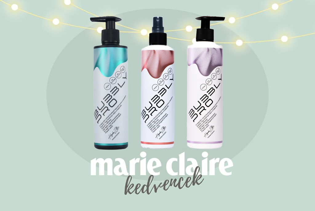 Szépségkedvencek: 4 zseni termék a karácsonyfa alá | Marie Claire BubblyPro hajápolási termékekről készült termékfotók