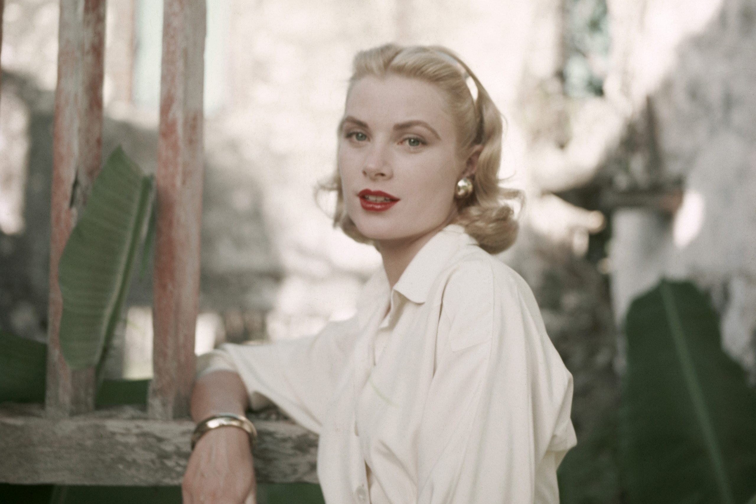 Grace Kelly amerikai színésznő 1955-ben