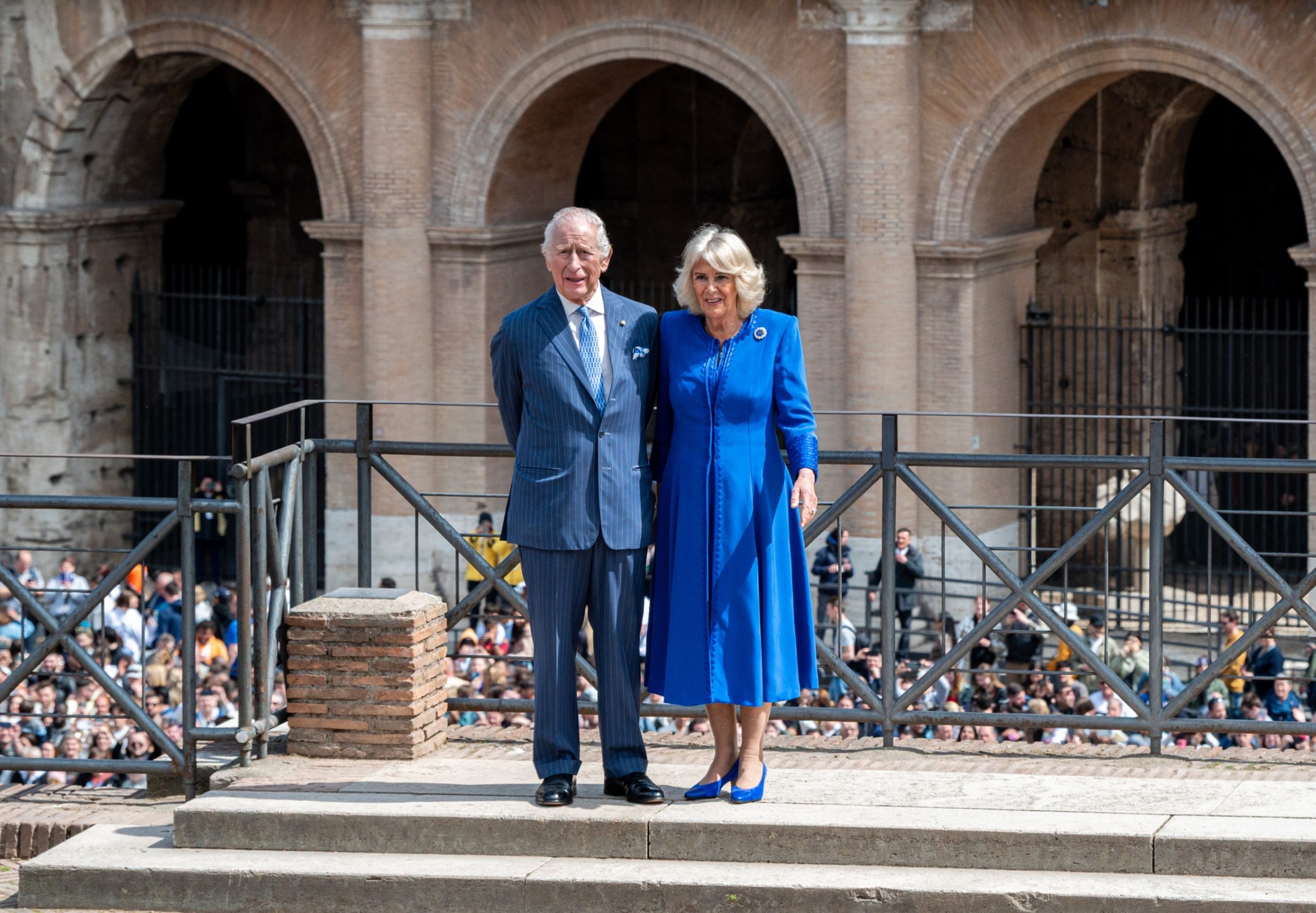 Károly király és Kamilla királyné 20 házassági évfordulója Rómában 2