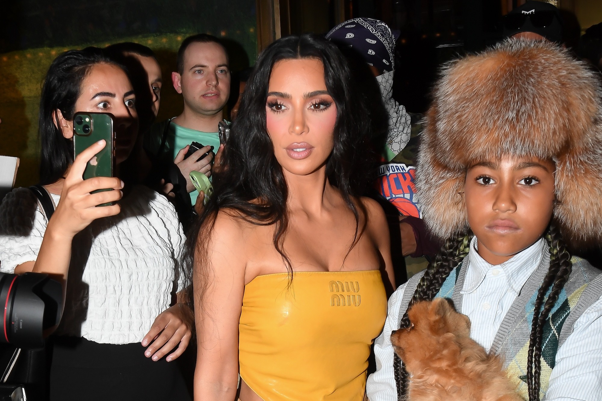 Kim Kardashian és lánya, North West