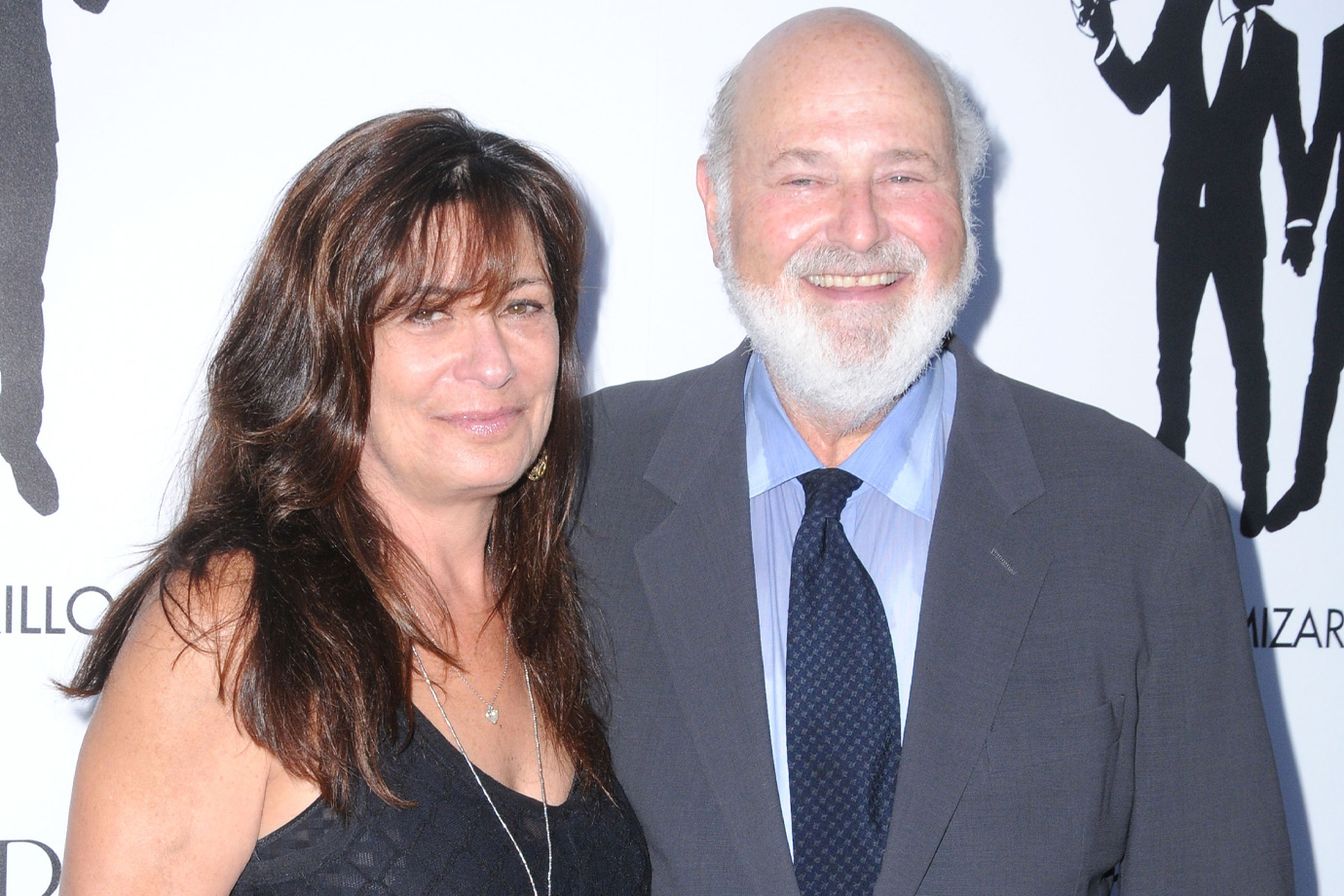 Rob Reiner rendező és felesége, Michele Singer Reiner részt vesznek Paul Katami és Jeff Zarrillo esküvőjén 2014. június 28-án a kaliforniai Beverly Hilton Hotelben