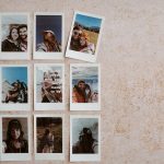 Polaroid fotók a falon