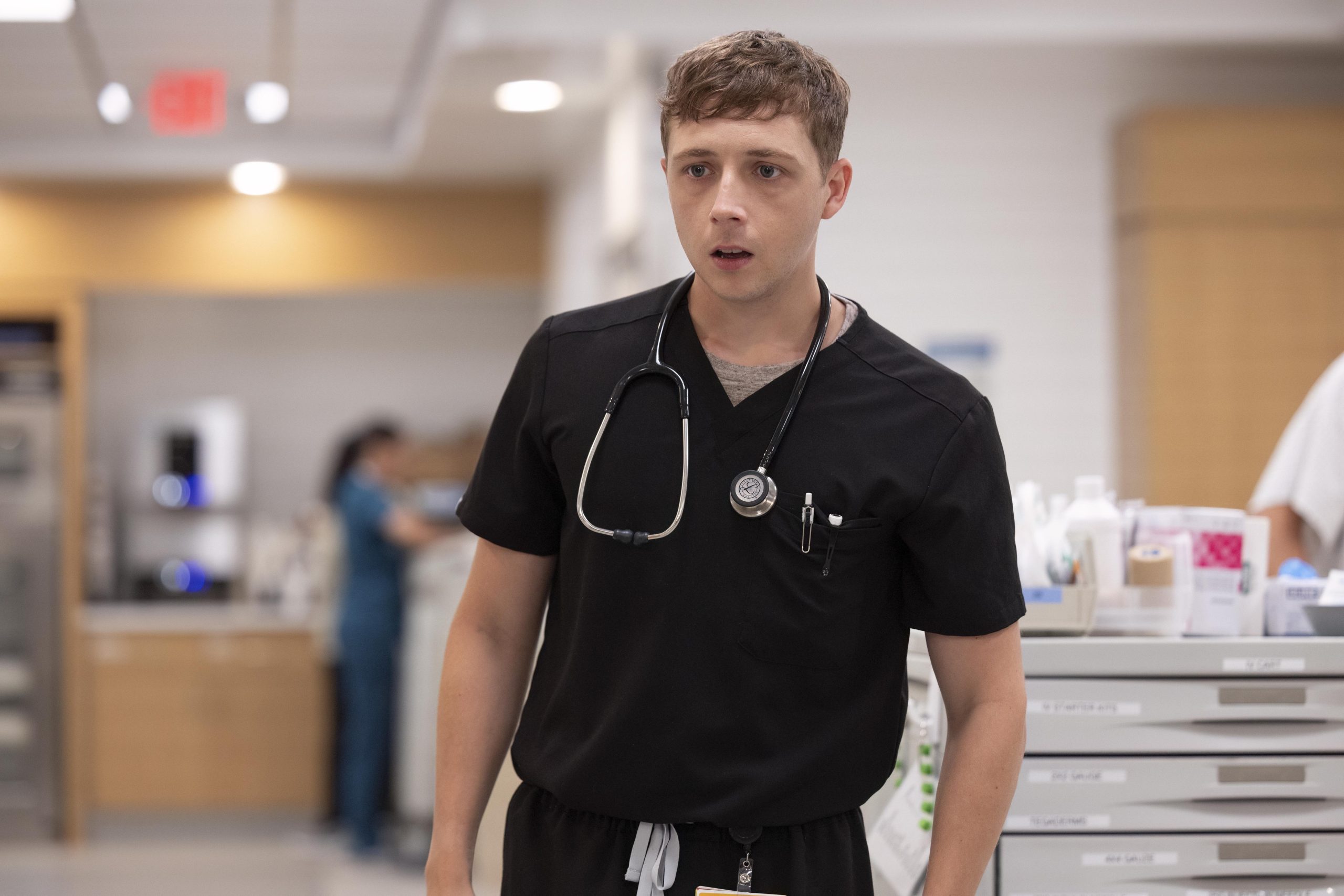 Gerran Howell a Vészhelyzet Pittsburghben forgatásán