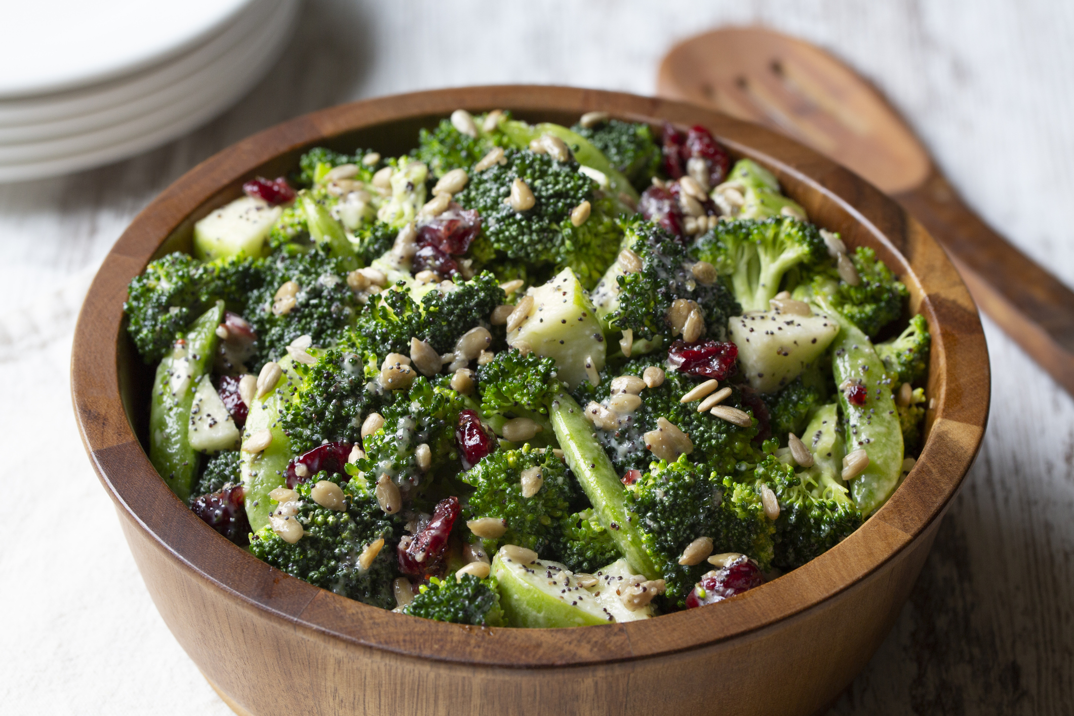 Brokkolis zöldségsaláta