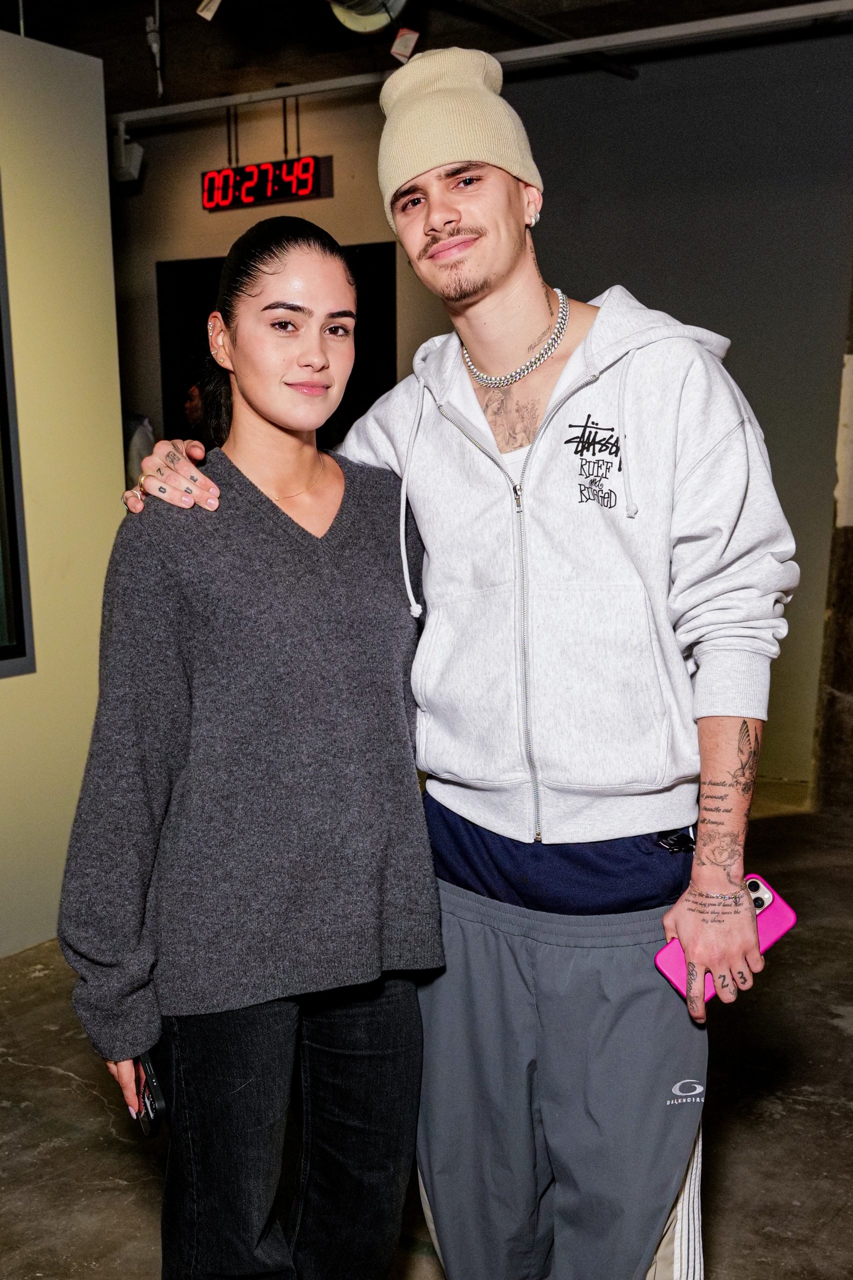 Kim Turnbull és Romeo Beckham 2025 márciusában