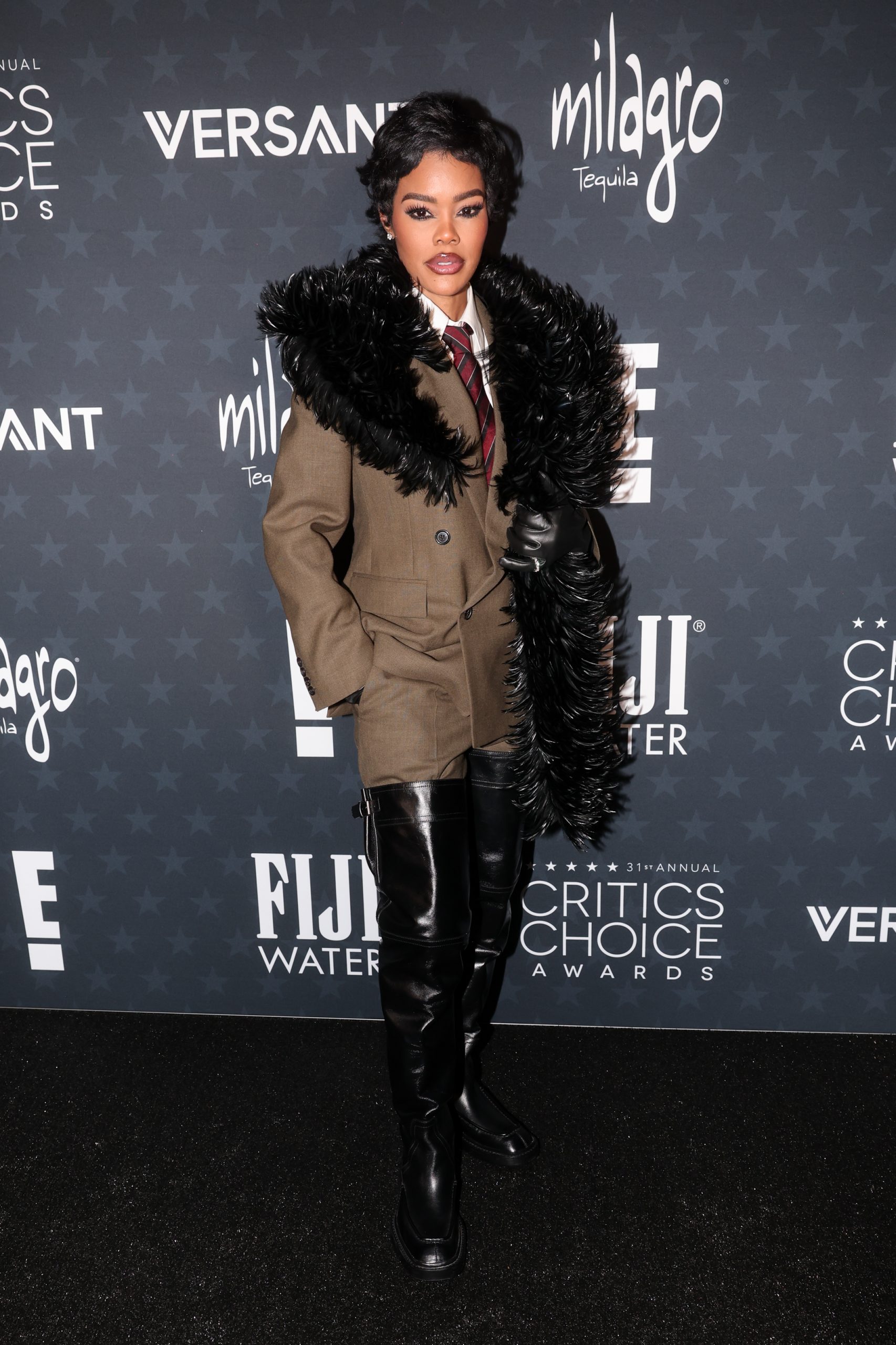 Teyana Taylor a 2026-os Critics Choice díjátadón