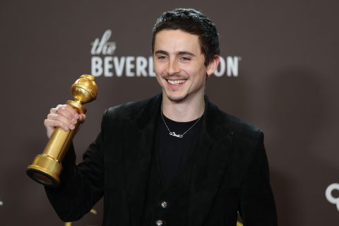Timothee Chalamet megnyerte a Holden Globe-díjat