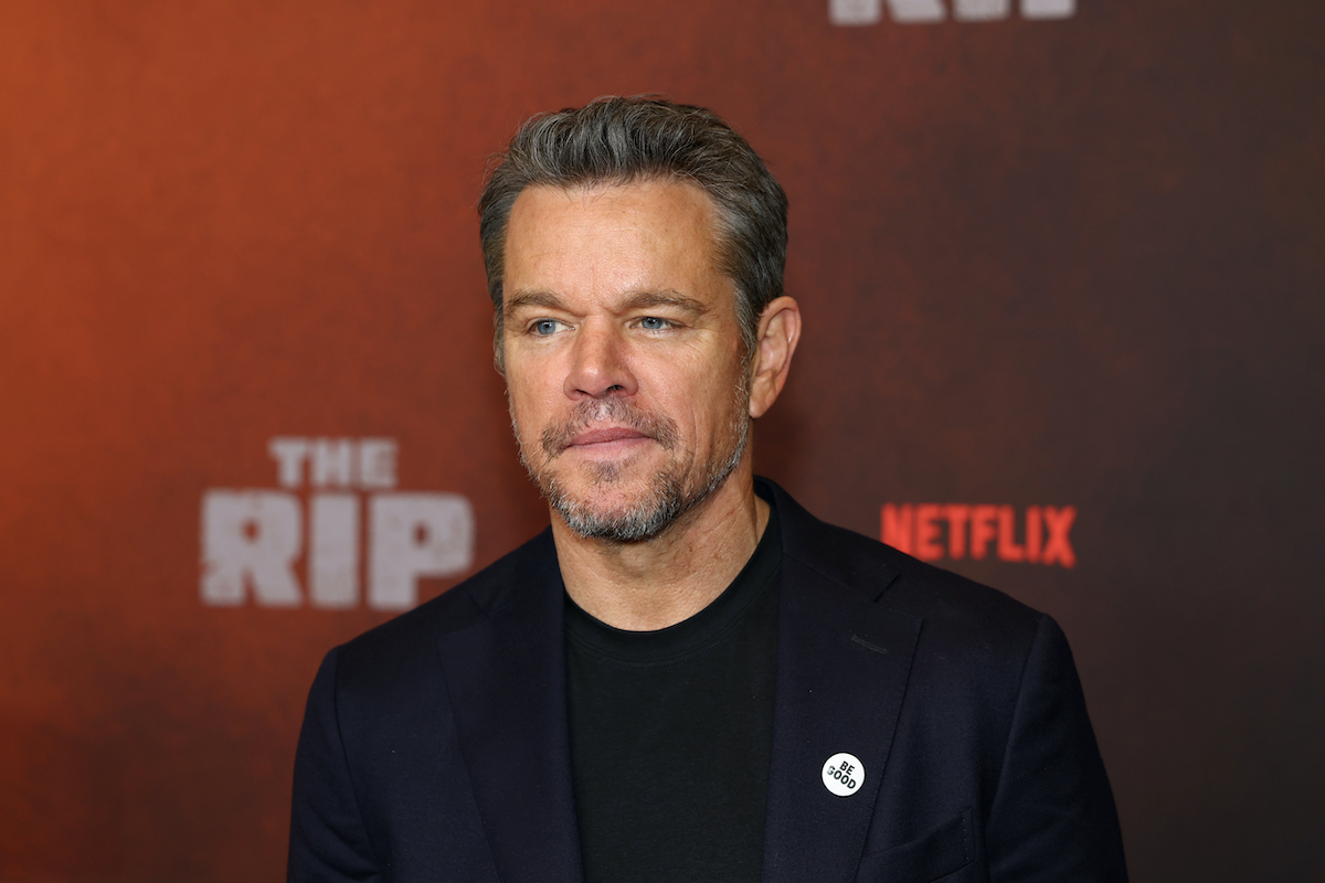 Matt Damon A nagy fogás (The Rip) premierjén